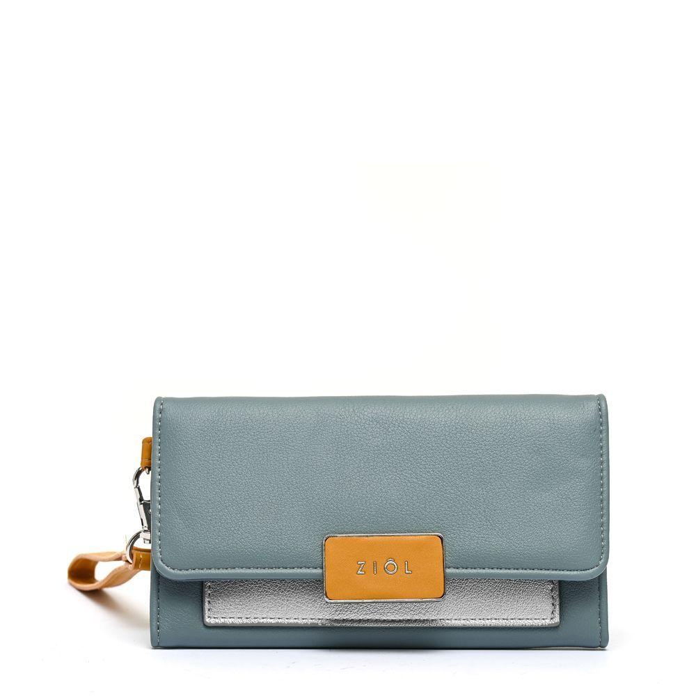 Billetera Ziol Mediana Alanya Azul-0