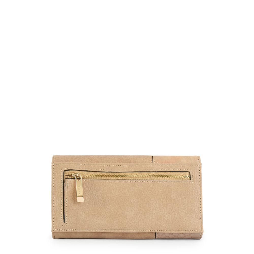 Chequera con flap grande croix taupe-1