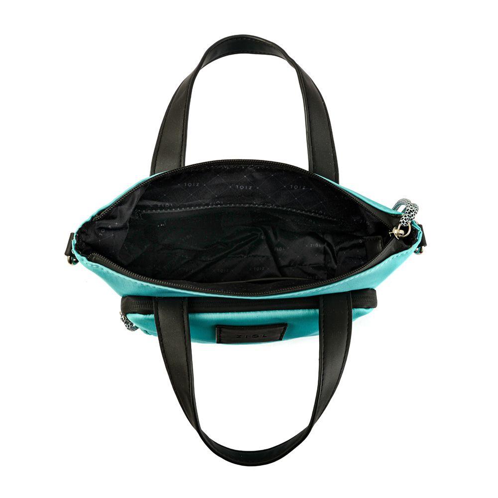 Cartera dos asas pequeña amaltea verde agua-3