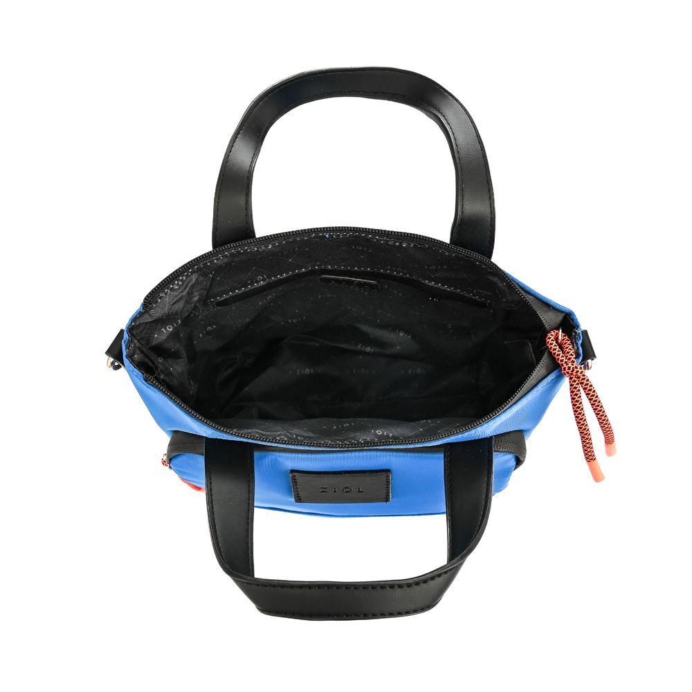 Cartera dos asas pequeña amaltea azul electrico-3