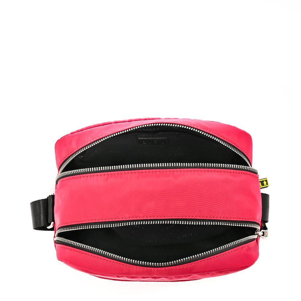 Cartera bandolera mediana puffy fucsia-3