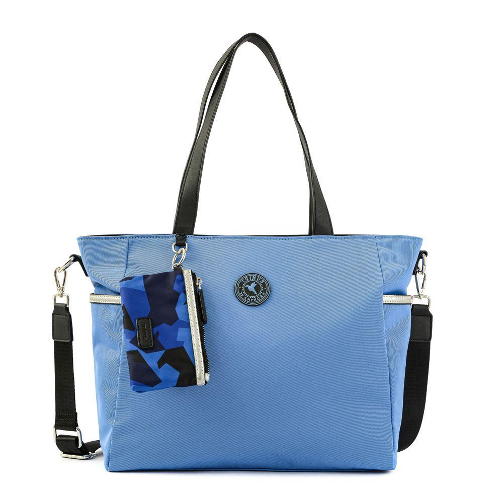Zuzu Cartera Dos Asas Azul-0