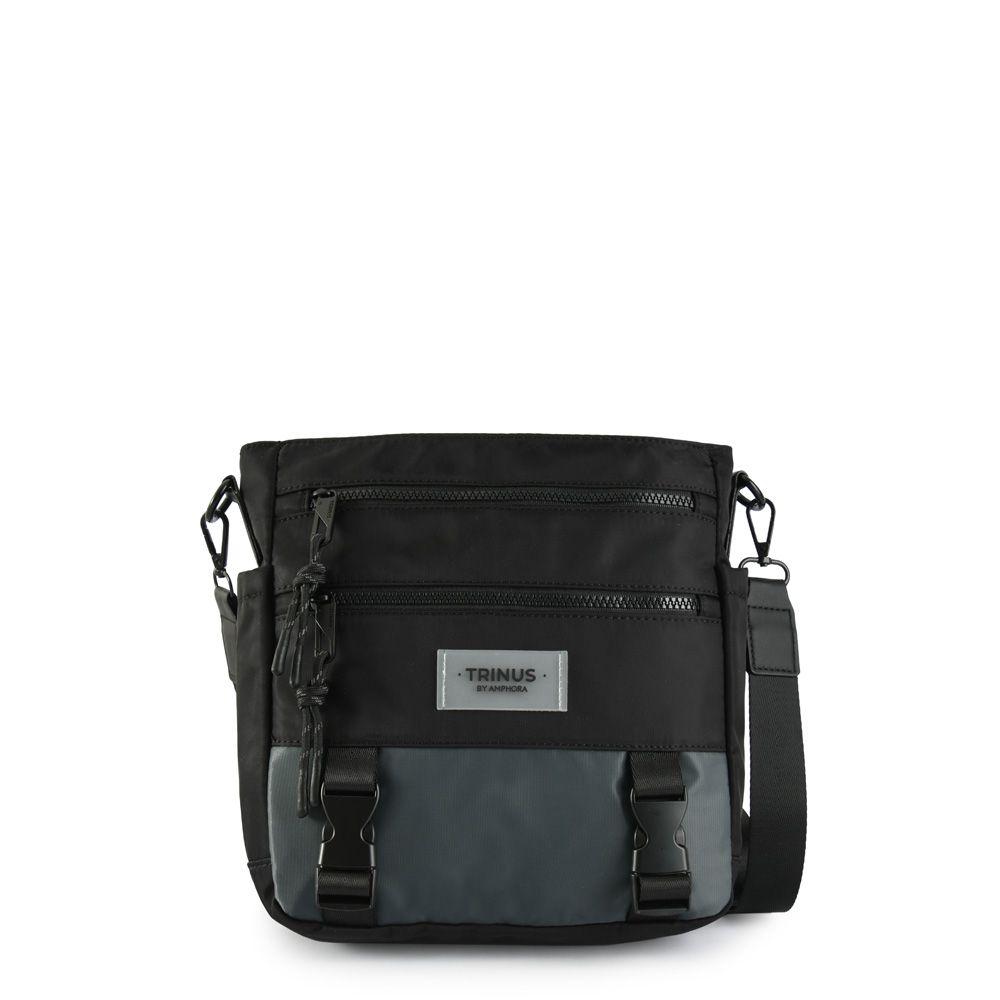 Cartera bandolera mediana niagara negro-0