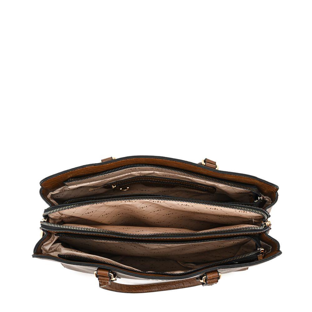 Cartera dos asas porta notebook grande dominica café-3