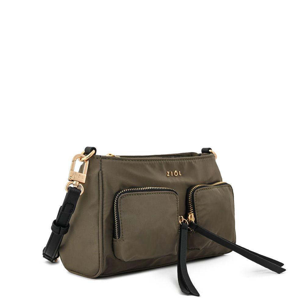Cartera bandolera pequeña nellie verde oliva-1