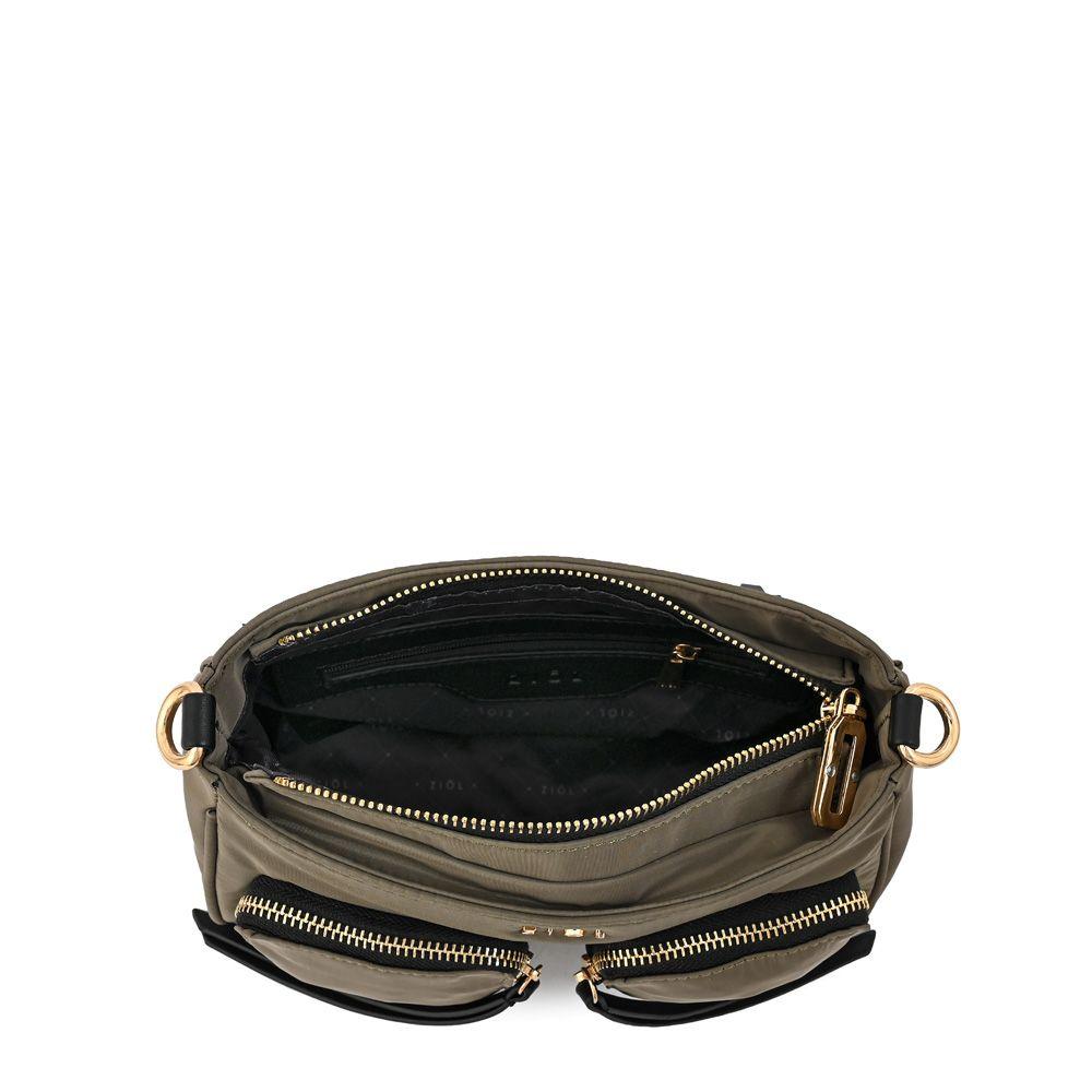 Cartera bandolera pequeña nellie verde oliva-3