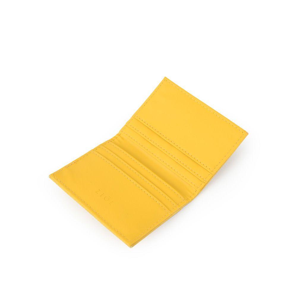 Oblina Tarjetero Con Ventana Amarillo-2