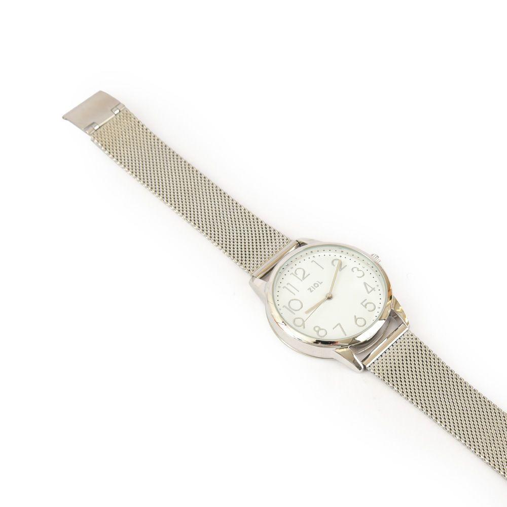 Reloj Mediano Alana Plateado Ziol-1