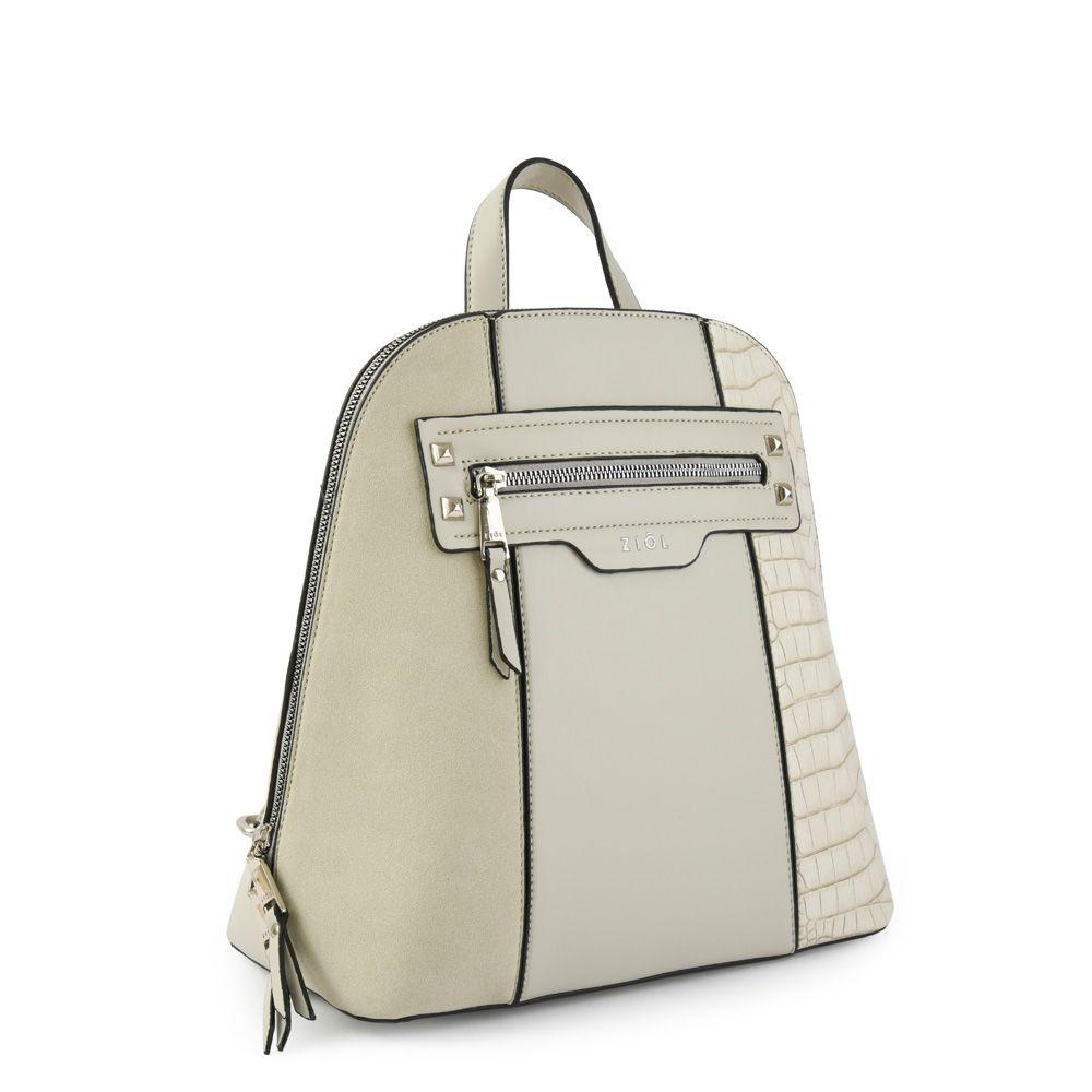 Mochila grande époque gris-1