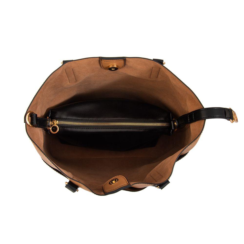 Cartera tote siberia grande café-3