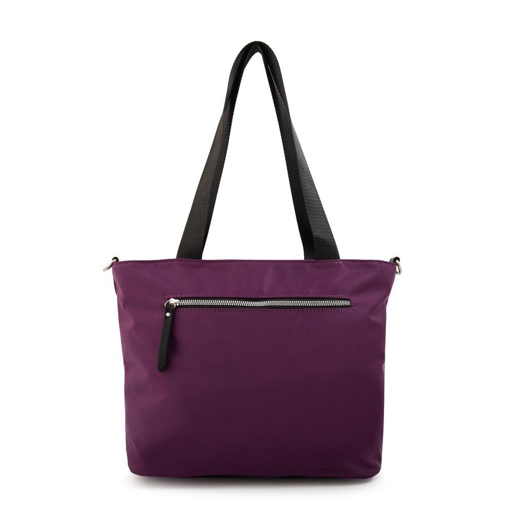 Cartera tote college grande morado-2