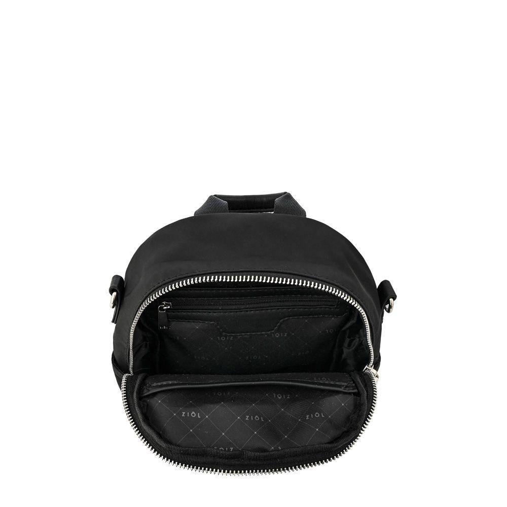 Mochila pequeña lychee negro-3