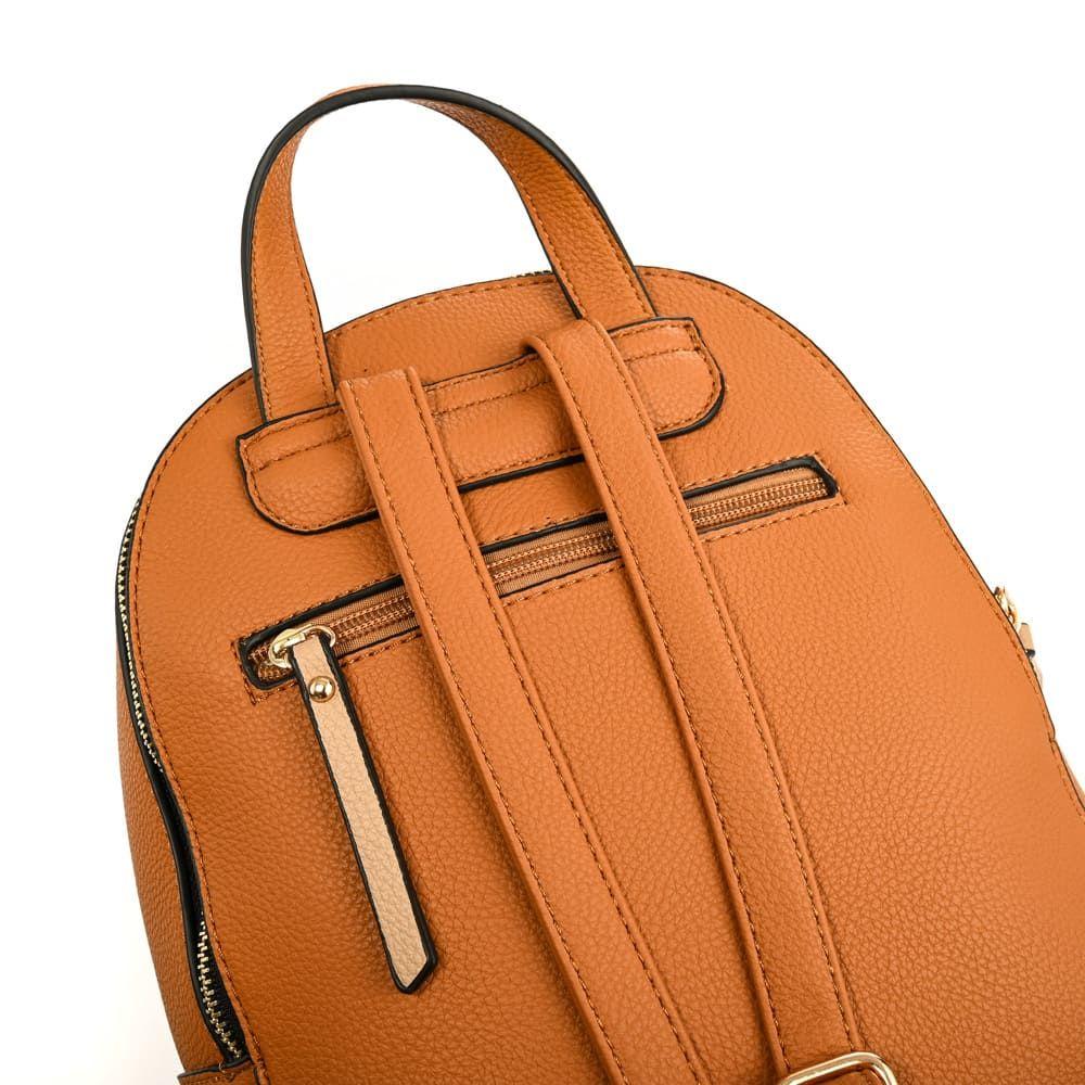 Mochila mediana lourd café-2
