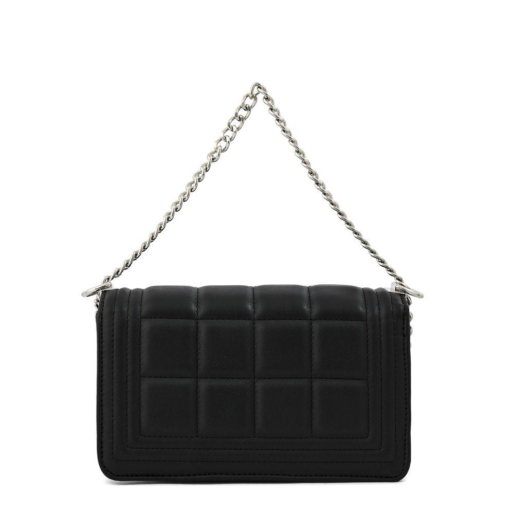 Cartera bandolera con tapa pequeña nay negro-2