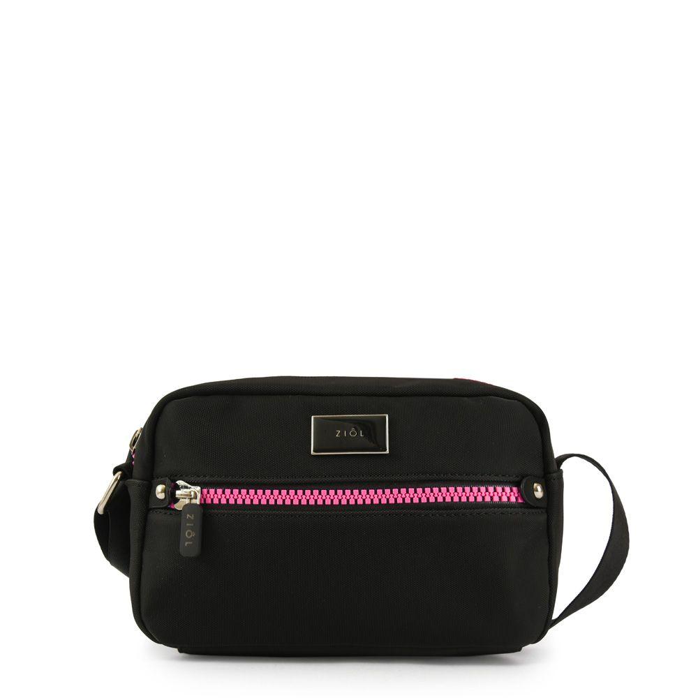 Cartera bandolera pequeña iliana negro-0