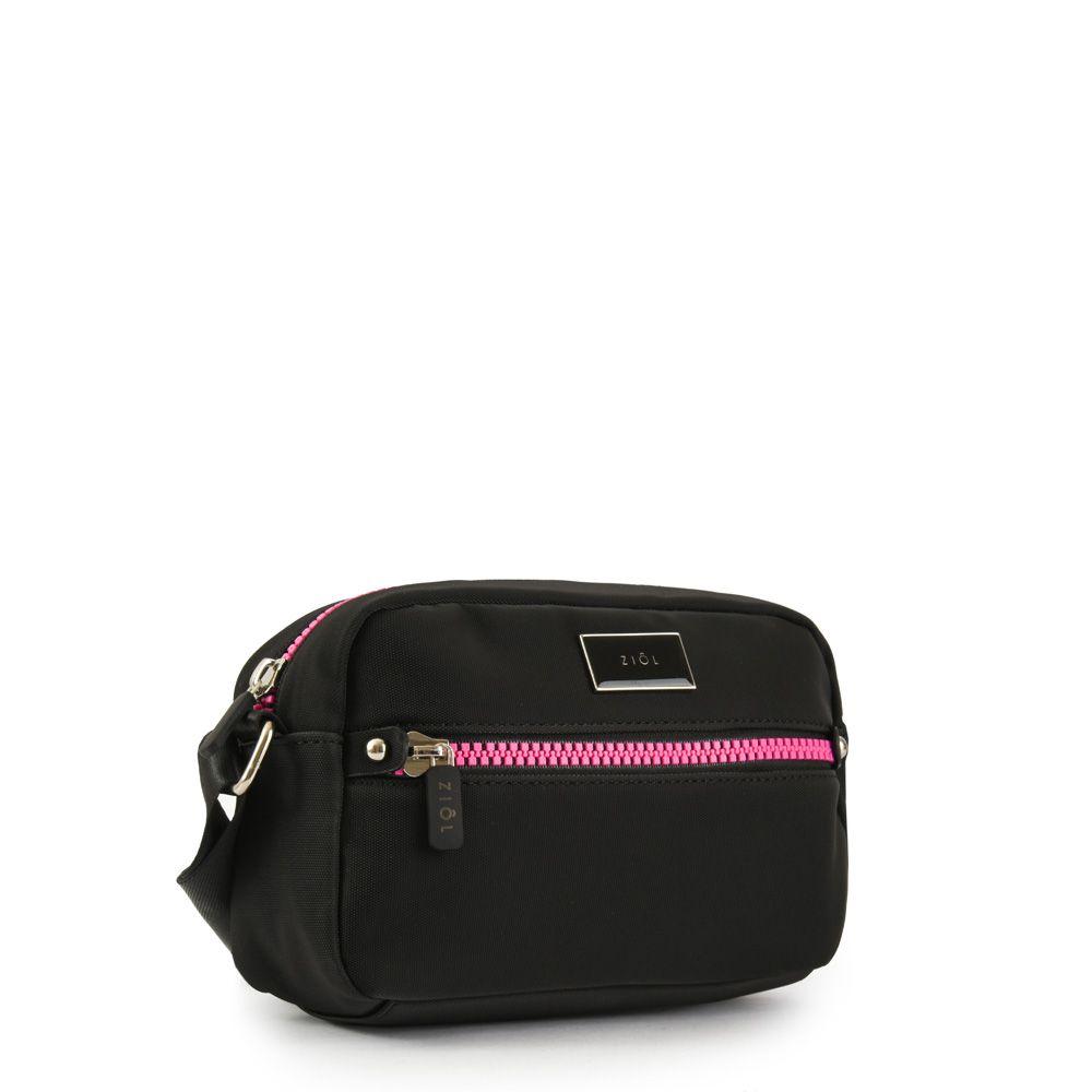 Cartera bandolera pequeña iliana negro-1