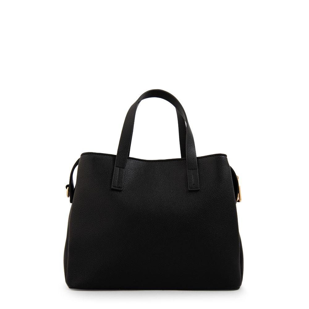 Cartera tote tres divisiones aurora mediana negro-2