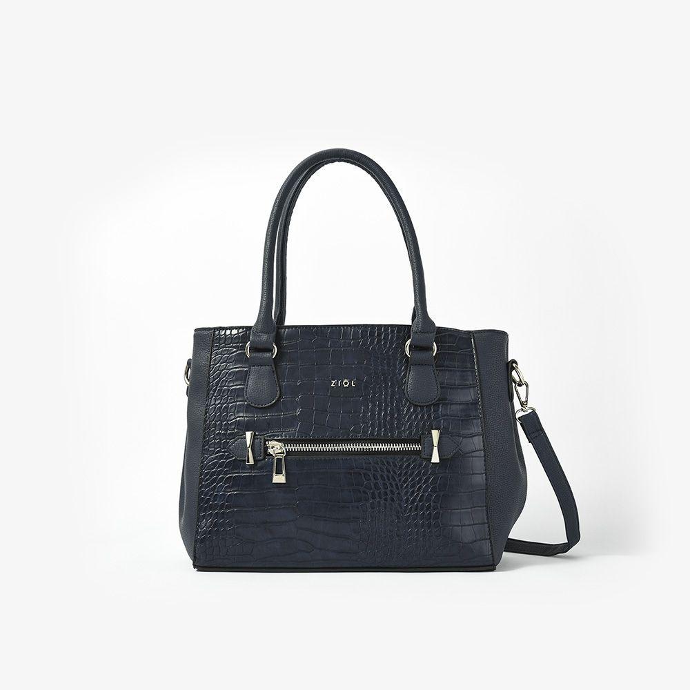 Eriale Cartera Tipo Dos Asas Azul Oscuro-0