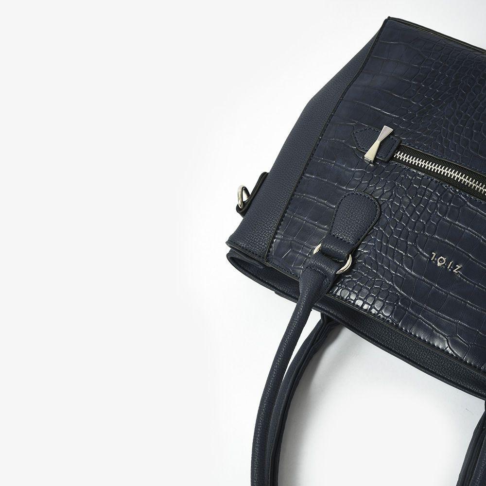 Eriale Cartera Tipo Dos Asas Azul Oscuro-2