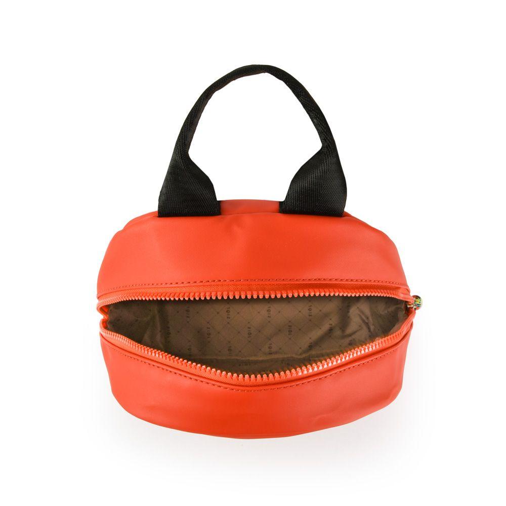 Mochila pequeña clodette rojo tomate-3