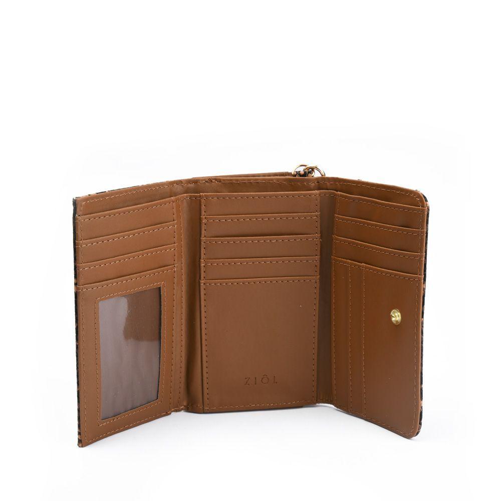 Baiser Billetera Mediana Café-1