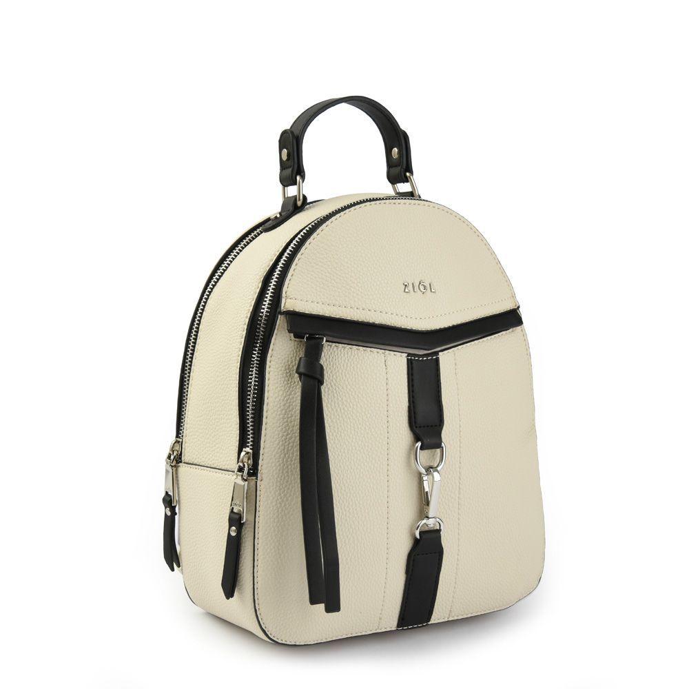 Bodrum Mochila Mediano Blanco Crudo-1