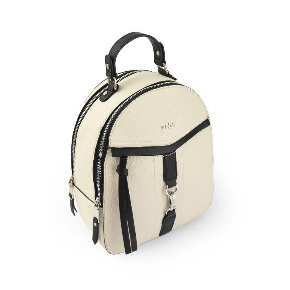 Bodrum Mochila Mediano Blanco Crudo-2