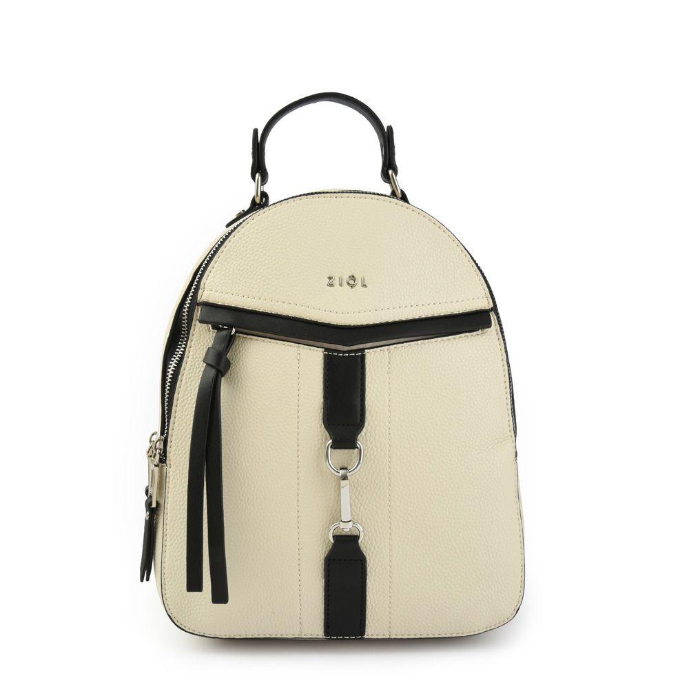 Bodrum Mochila Mediano Blanco Crudo-0