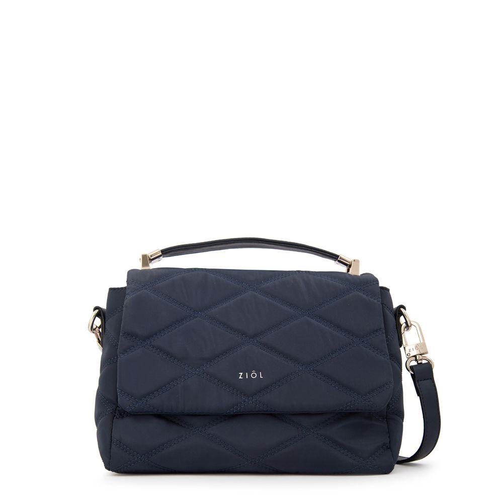 Cartera bandolera elvira azul oscuro-0