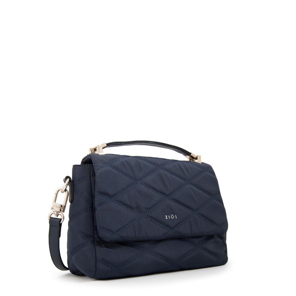 Cartera bandolera elvira azul oscuro-1