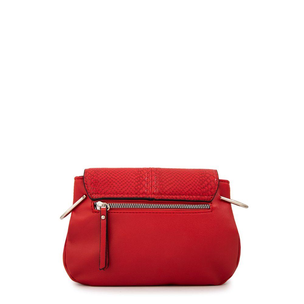 Cartera bandolera marcela mediana rojo-2