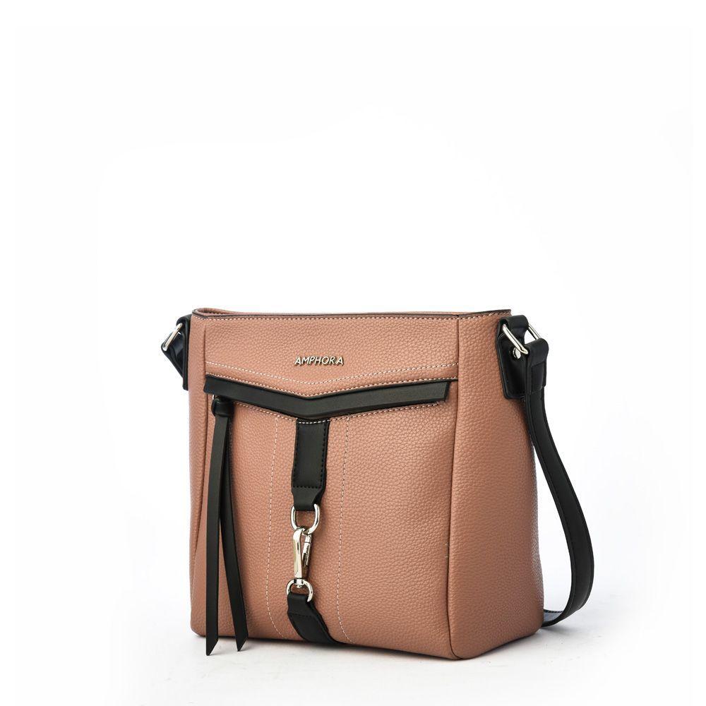 Bodrum Cartera Tipo Bandolera Rosa Viejo-1