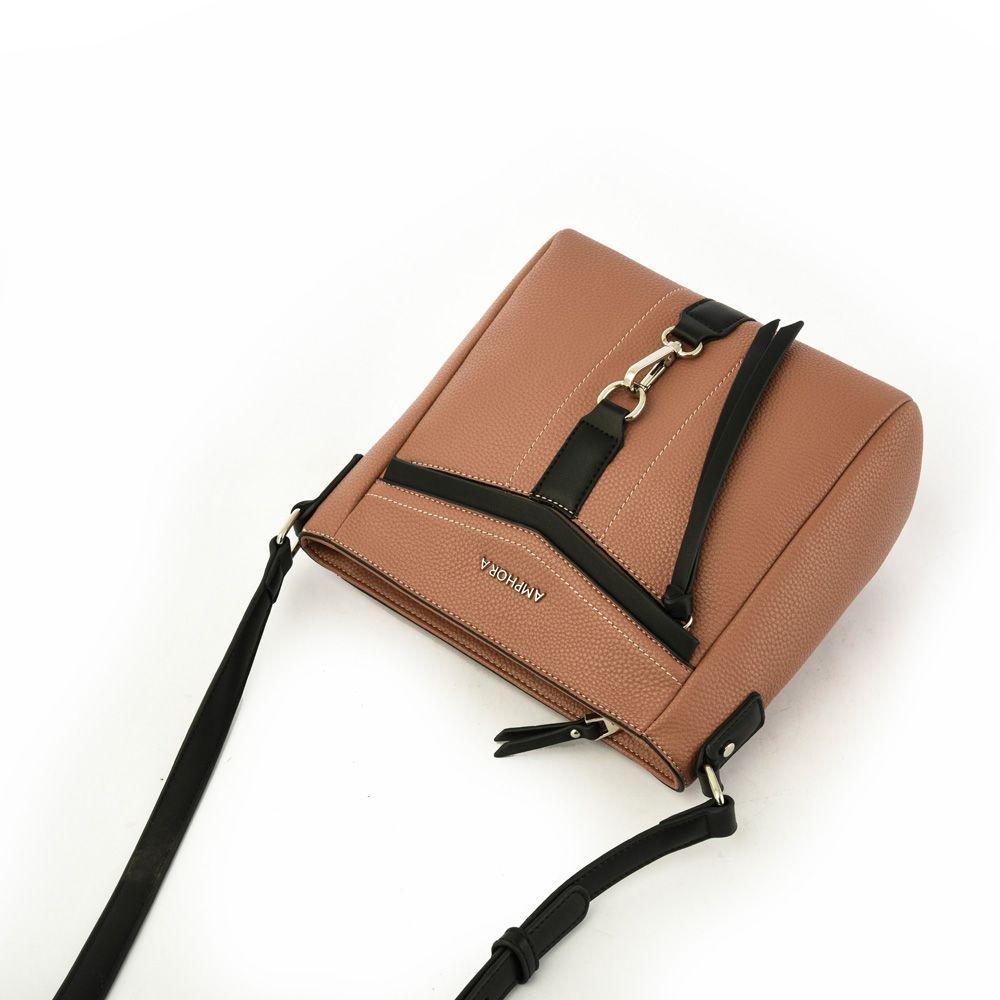 Bodrum Cartera Tipo Bandolera Rosa Viejo-3