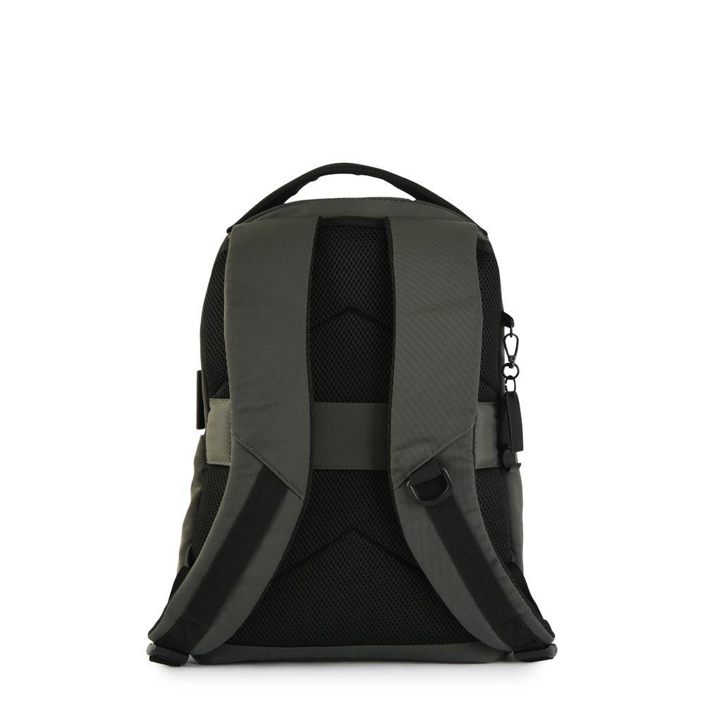 Mochila Porta Notebook keanu gris oscuro-2
