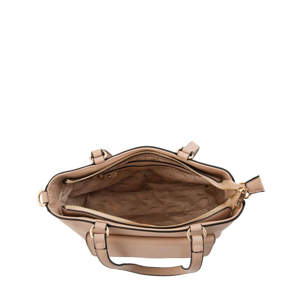 Cartera bandolera mediana griselda beige-3