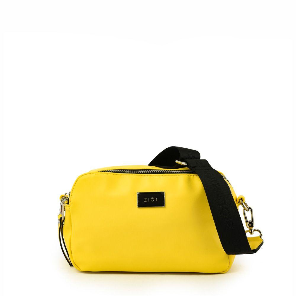 Cartera bandolera pequeña aydin amarillo-0