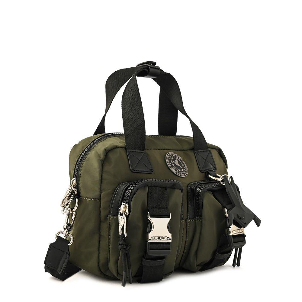 Cartera bandolera mediana patsy verde oliva-1