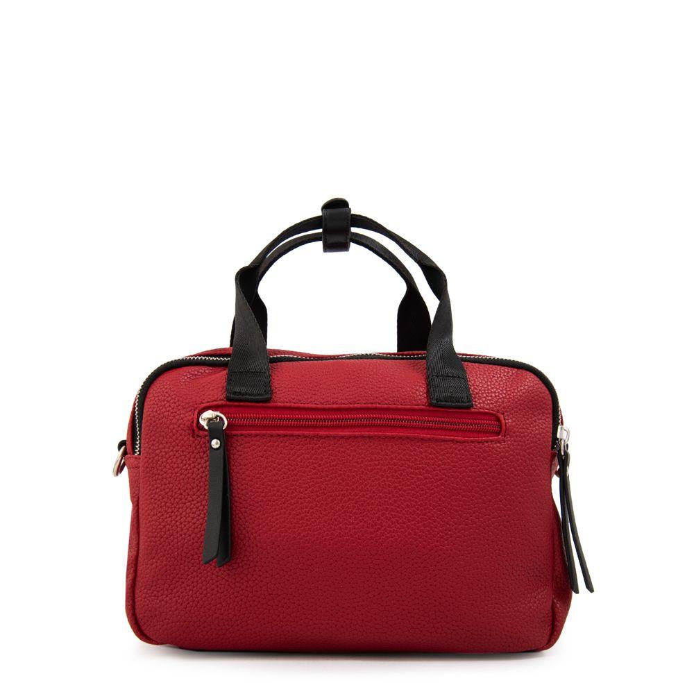 Cartera Bandolera dorina mediana rojo-2