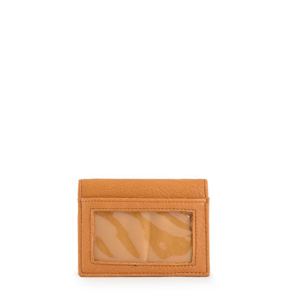 Tarjetero con ventana pequeña sisian camel-1