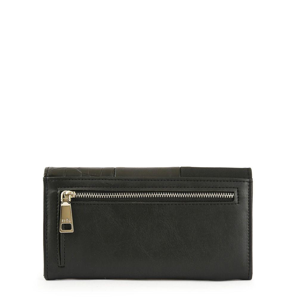 Chequera con flap grande epoque negro-1