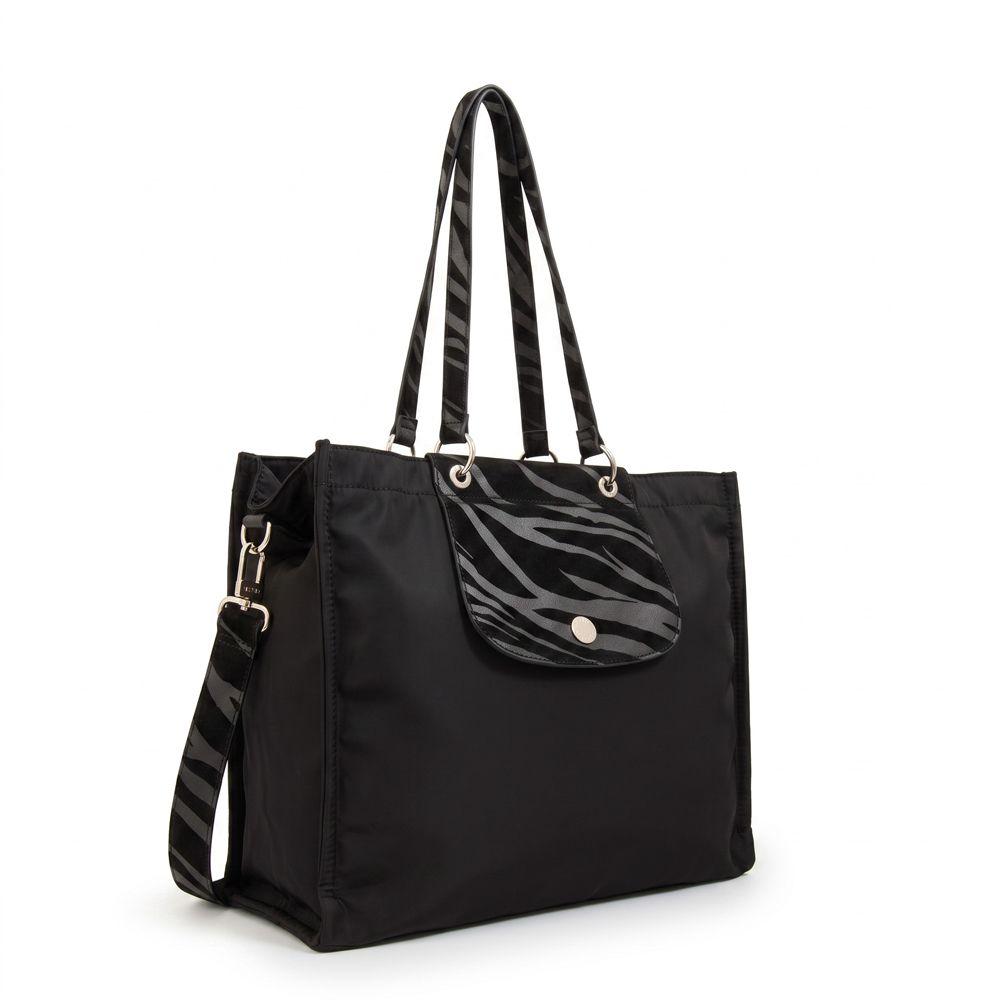 Cartera tote porta notebook simoneta negro-1
