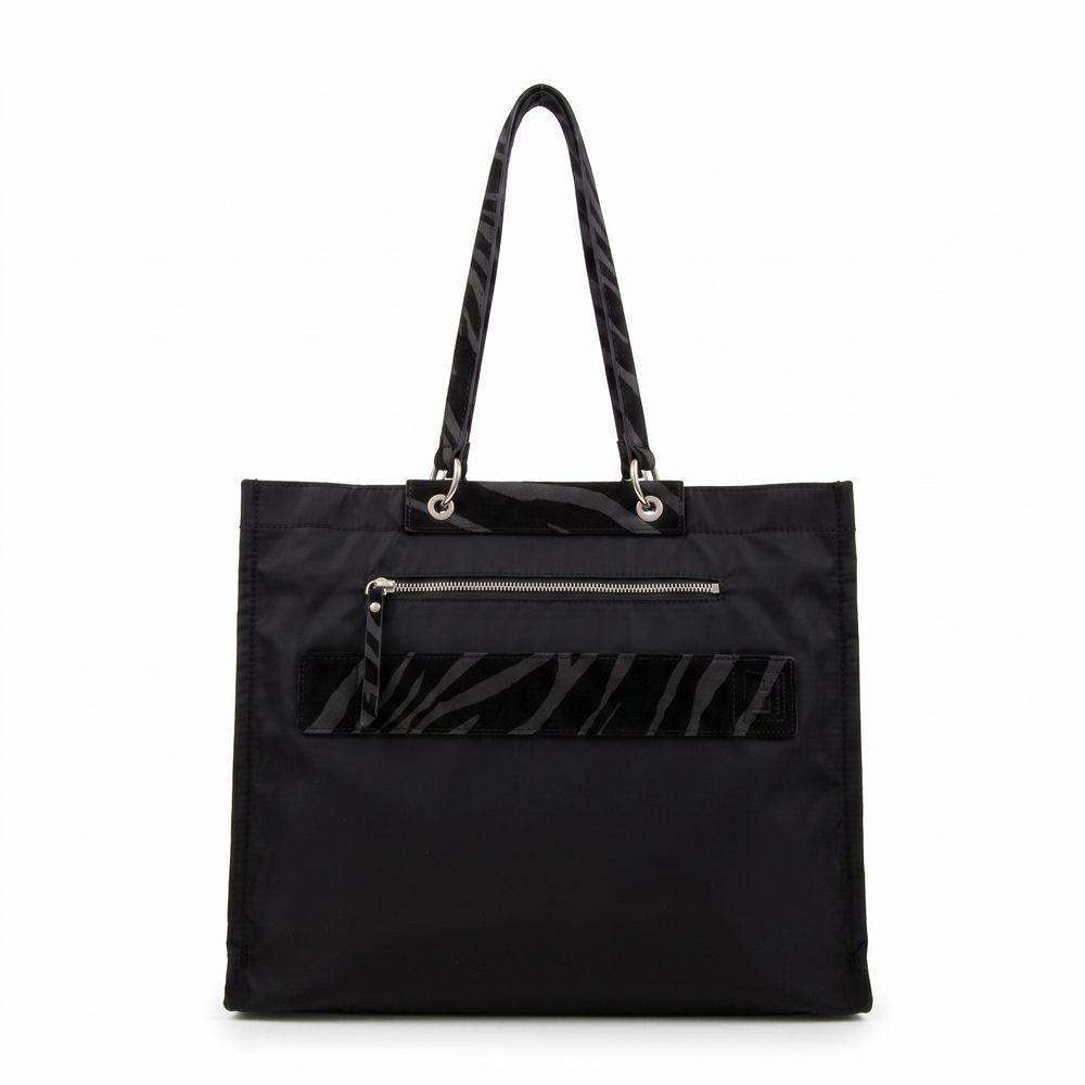 Cartera tote porta notebook simoneta negro-2