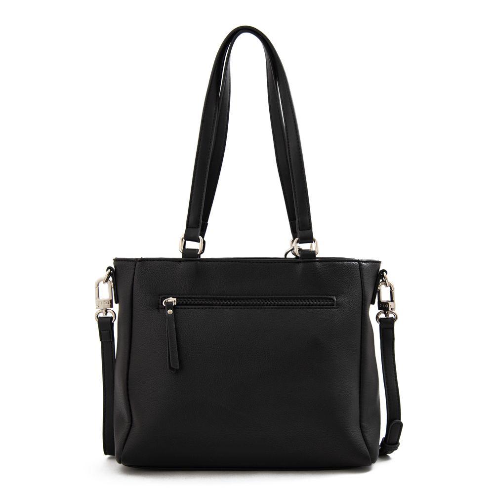 Cartera dos asas mediana celina negro especial-2
