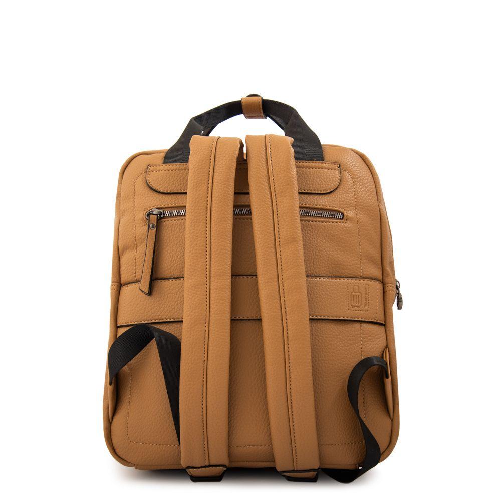 Mochila helena mediana beige oscuro-2