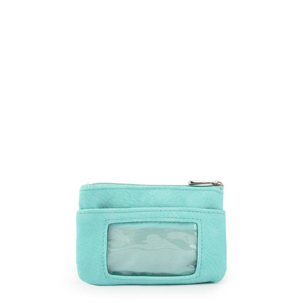 Pinu Monedero Bolsillo Frontal Calipso / Turquesa-1