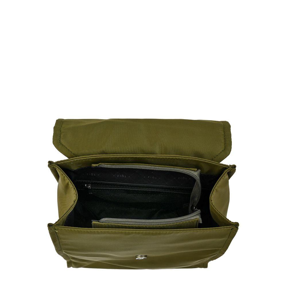 Mochila mediana katyna verde oliva-3