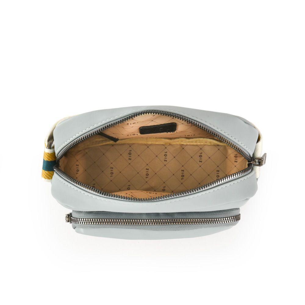 Cartera bandolera mediana rose celeste-3