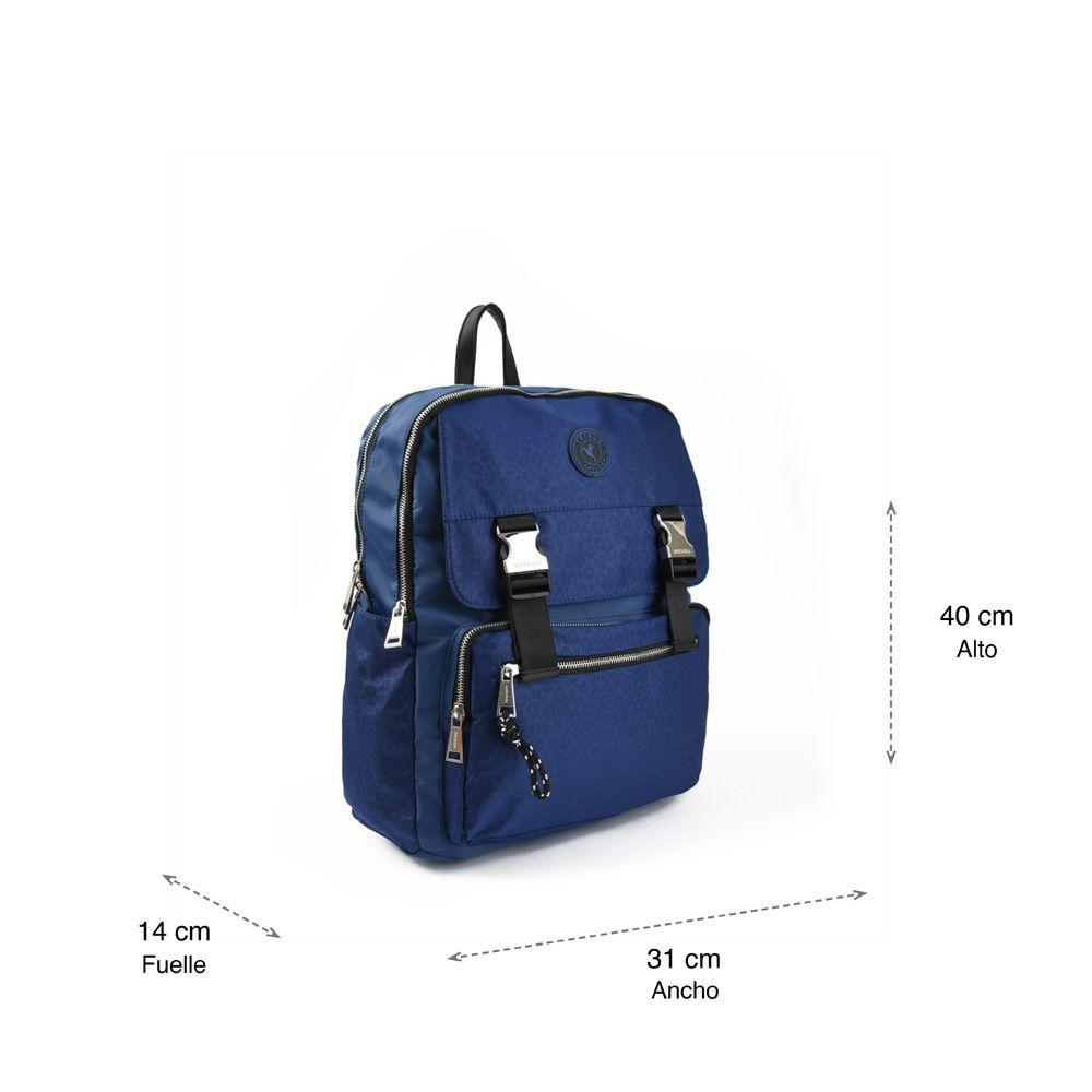 Mochila Grande College Azul-4
