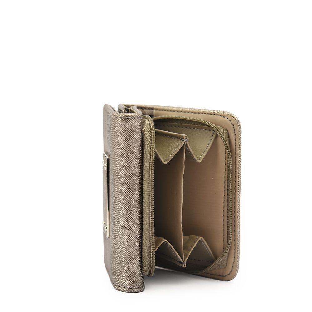 Roby Billetera Cierre Exterior Chica Plateado Oscuro-1