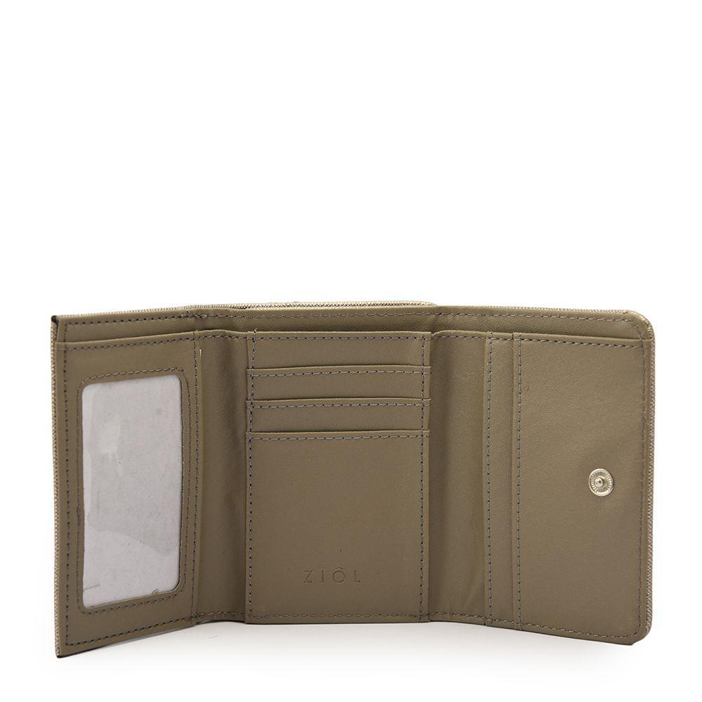 Roby Billetera Cierre Exterior Chica Plateado Oscuro-2